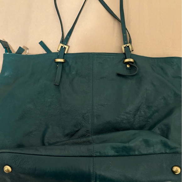 Latico Teal Leather Shoulder Bag - Picture 1 of 5